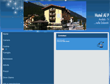 Tablet Screenshot of hotelalplan.com